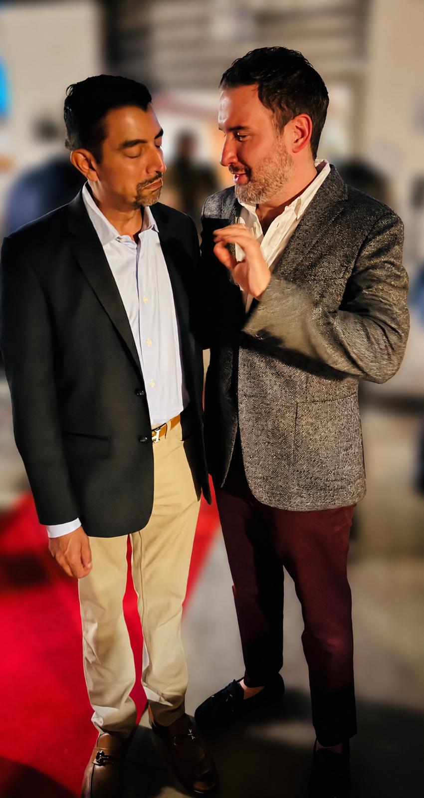 Dr. Elmas with Dr. Nayak
